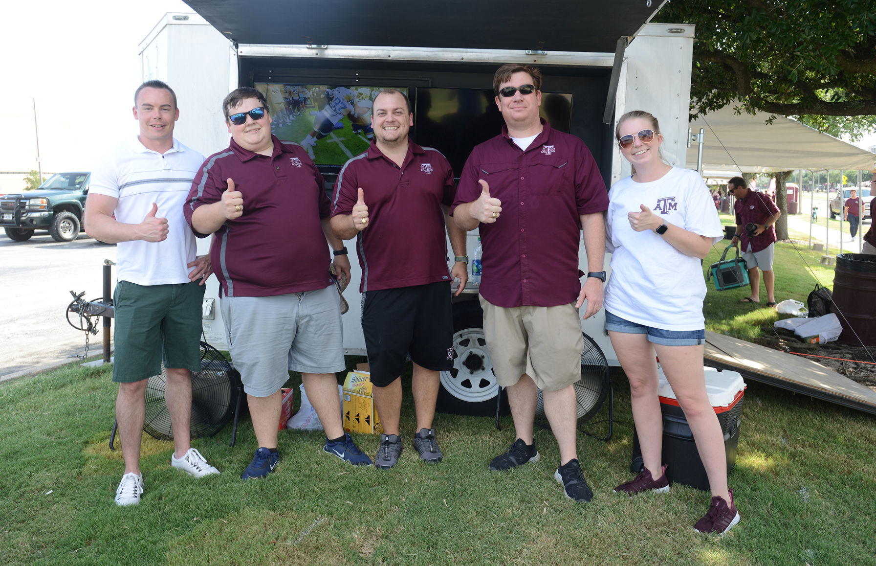 Texas A&M vs. Texas State football tailgates